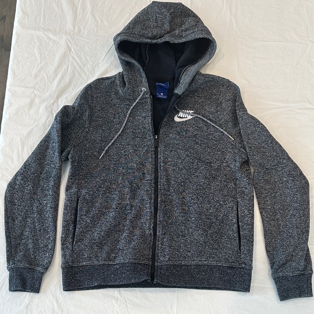 Nike Charcoal Full-Zip Hoodie